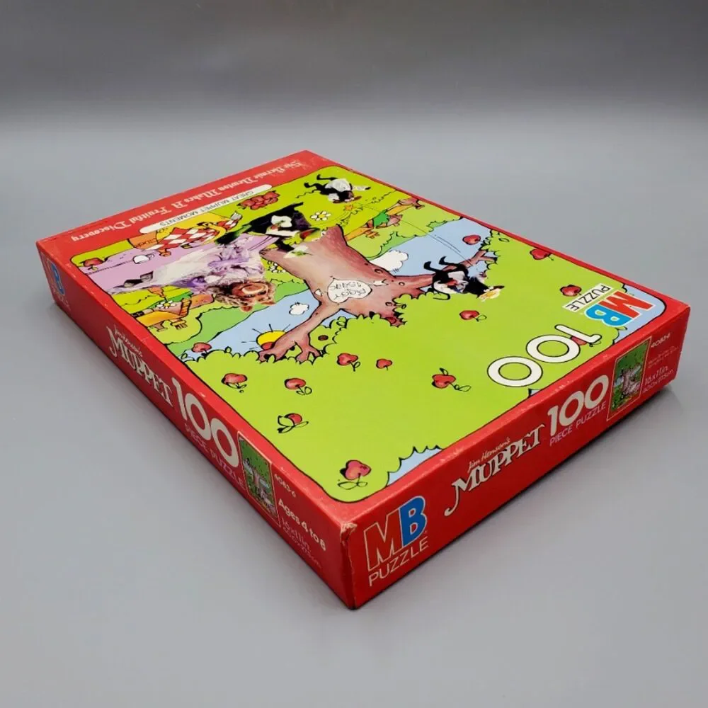 Muppets MB Jigsaw Puzzle Milton Bradley Great Moments Sealed Vintage New 1983
